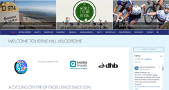 Desktop Screenshot of hernehillvelodrome.com